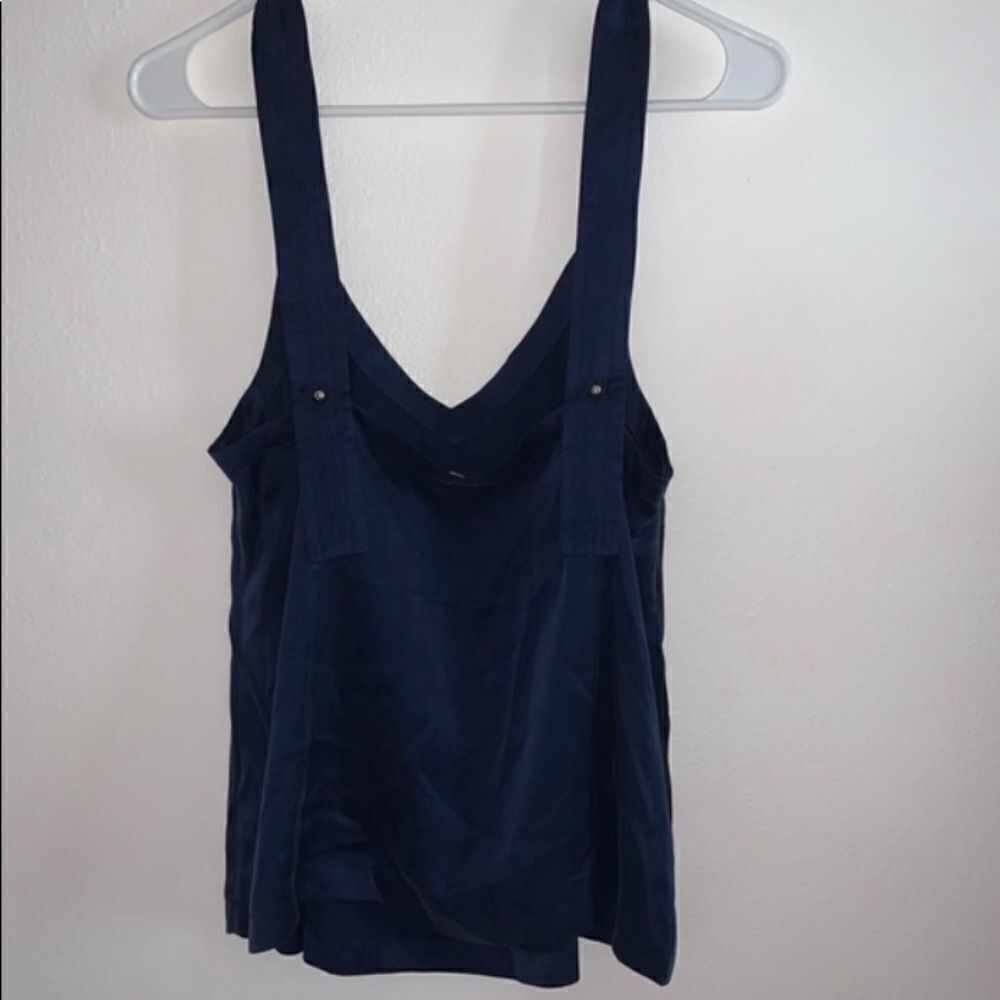 NWOT Anthropologie ‘Floreat’ 100% Navy Blu… - Picture 4 of 9